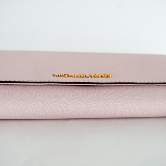 Michael Kors LG Phone Crossbody Clutch Wallet Pink - Picture 4 of 8